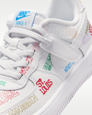 NIKE公式】ナイキ フォース 1 LOW イージーオン LV8 3 リトルキッズ